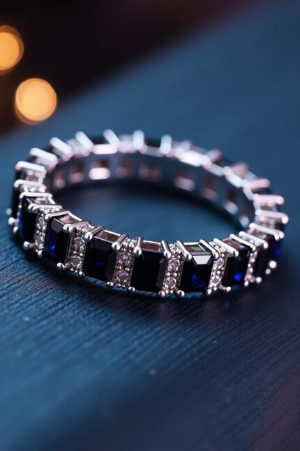 Black Sapphire Ring diamond & Jewels