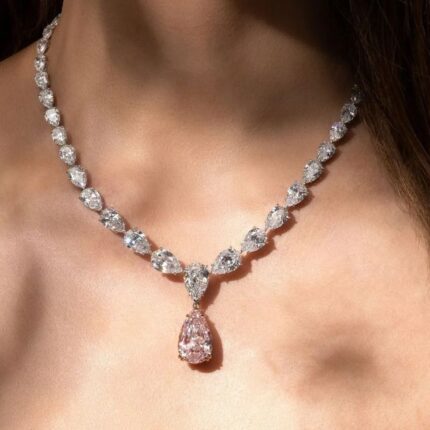 Masterpiece Pink Diamond Necklace
