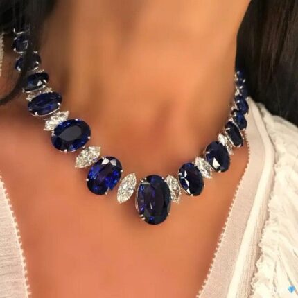 D&J’s Blue Sapphire Necklace